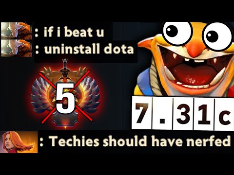 Valve ignored Techies in 7.31c - This is a mistake Techies rank 1000 Toying Rank 5 Dota 2