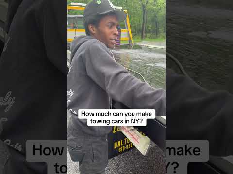 How much can you make towing cars in NY?