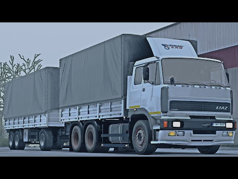 4K|ETS2 1.43 Promods 2.60 Liaz 300s Elbląg 🇵🇱 - Jönköping 🇸🇪