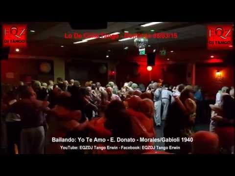 Bailando en Lo De Celia Tango: Yo Te Amo - E. Donato - Morales/Gabioli 1940