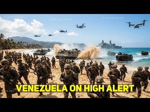 Venezuela on High Alert! Massive U.S. Amphibious Troop Deployment in Puerto Rico