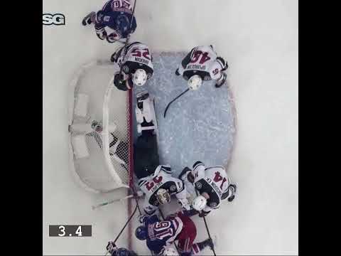 Last Second New York Rangers goal was waived off for goaltender interference. #shorts