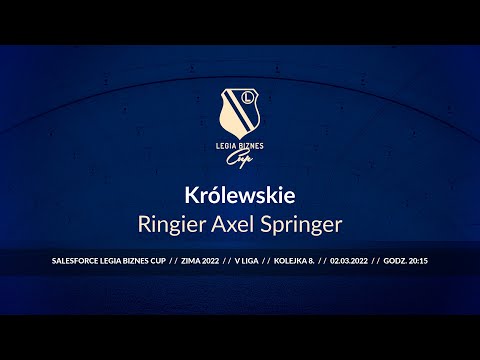 Skrót spotkania Królewskie - Ringier Axel Springer ( Legia Biznes Cup Zima 2022 )