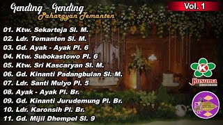 Download lagu Gending-gending Pahargyan Temanten Jawa Kusuma Recording Full Album Vol. 1 | Ktw. Sekarteja Sl. M. mp3 Download lagu Gending-gending Pahargyan Temanten Jawa Kusuma Recording Full Album Vol. 1 | Ktw. Sekarteja Sl. M. mp3
