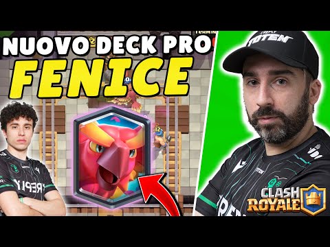 PRO PLAYER CREA il mio *NUOVO* MAZZO FENICE su CLASH ROYALE!