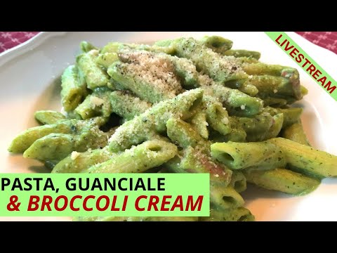 PASTA with BROCCOLI CREAM & GUANCIALE 🍝 | The12Italy