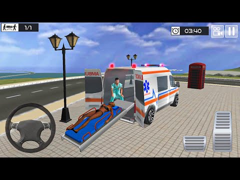 Summer Coast Guard: Beach Bay - First Aid Ambulance #1 - Emergency Car Driving - Android Gameplay