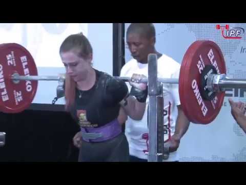 Women, 63 kg - World Sub-Junior & Junior Powerlifting Championships 2018