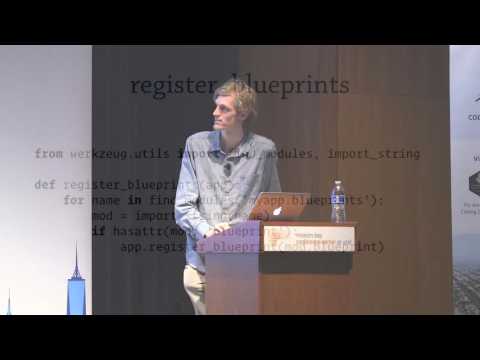 Armin Ronacher, "Flask for Fun and Profit", PyBay2016