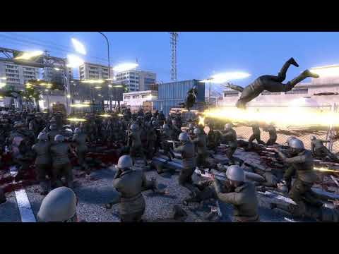 1,000 Chuck Norris vs 20,000 US Soldier | Ultimate Epic Battle Simulator #UEBS