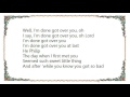 Buddy Guy - Well I Done Got Over It Lyrics