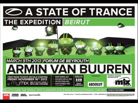 Dash Berlin - Live @ A State of Trance 600 Beirut - 09.03.2013
