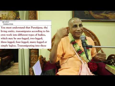 Surrendering to the right legs!! Lecture on Srimad Bhagavatam 4.29.2 by His Grace Sundar Gopal Prabh