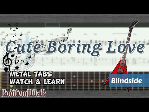 Blindside-Cute Boring Love Easy Electric Guitar Tutorial Tabs
