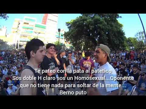 Minuto de Bull y Doble J con letra(Bull Doble J Vs Lit Killah Berno)