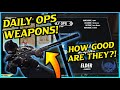 fallout 76 are daily ops weapons good