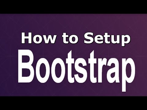 (1) Bootstrap 3.1 Tutorial - Sublime, Bootstrap Files, Preliminary Set-up