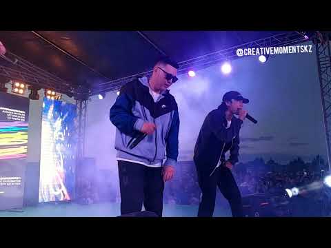 Raim & Artur & Adil - Роза live (Уральск, 2019)