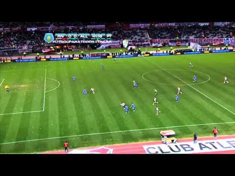 Ocasión Andrada.  River 0 All Boys 0. Torneo Inicial 2013. Fecha 8. Fútbol Para Todos.