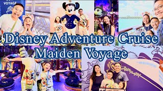 Disney Adventure Cruise Maiden Voyage #disney #cruise #adventure 