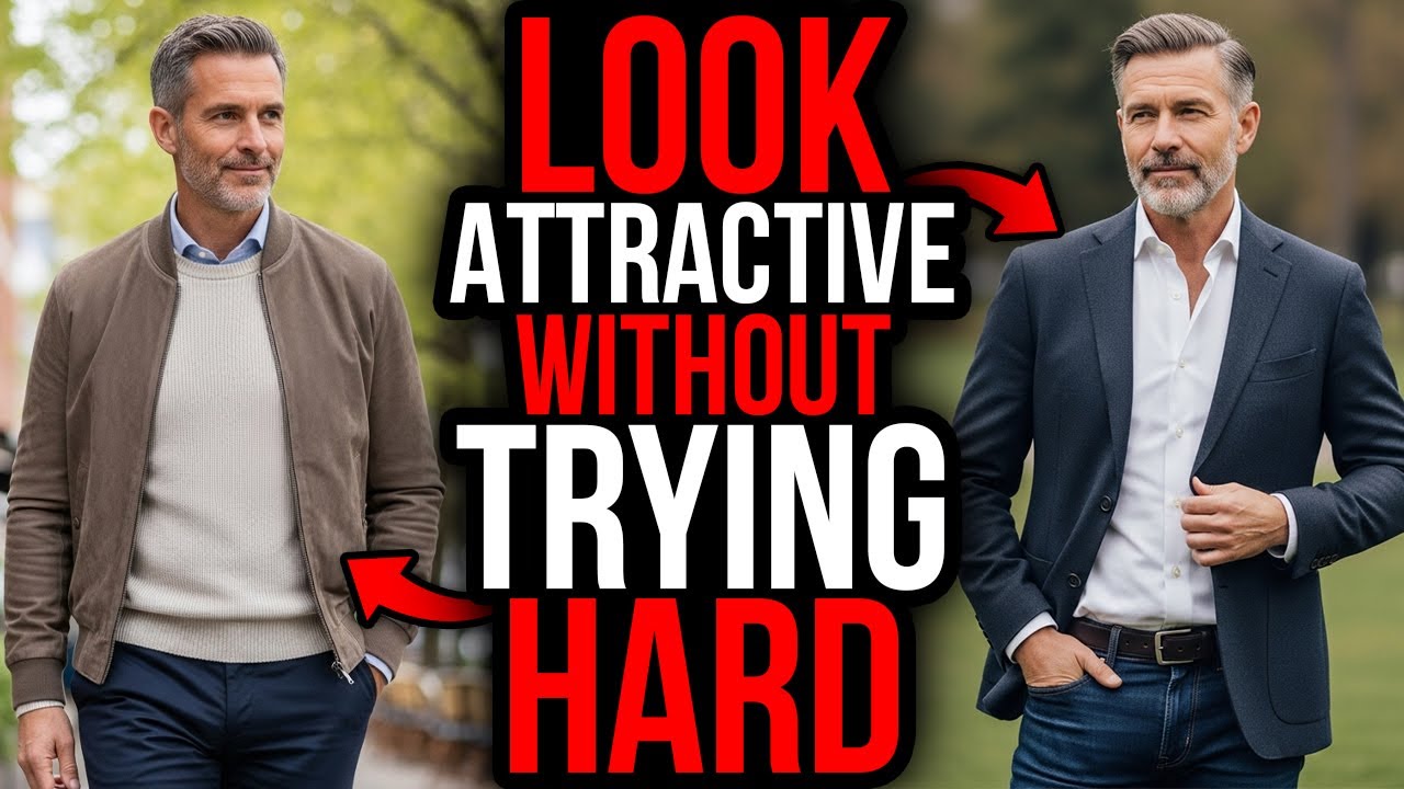 10 Wardrobe ESSENTIALS That Make Men OVER 40 Instantly ATTRACTIVE!