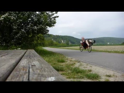 Liegerad Flux Z-Pro zwischen Matting und Oberndorf