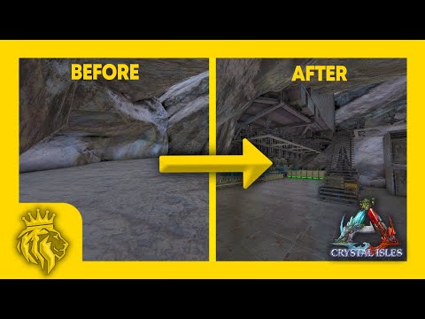 TOP 3 PVP RAT HOLES On Crystal Isles W/ Base Designs | ARK: Survival Evolved