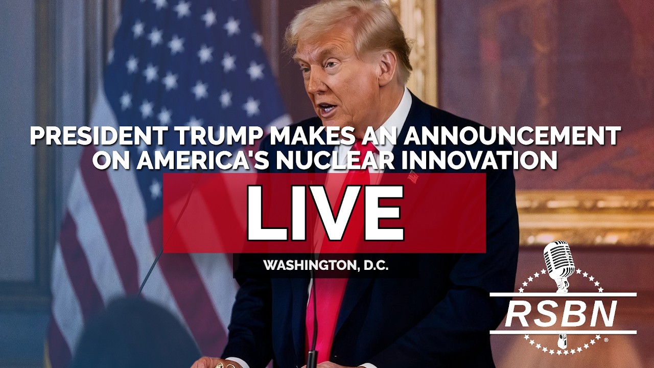 LIVE: President Trump Delivers an Announcement on American Nuclear Innovation - 07/24/26