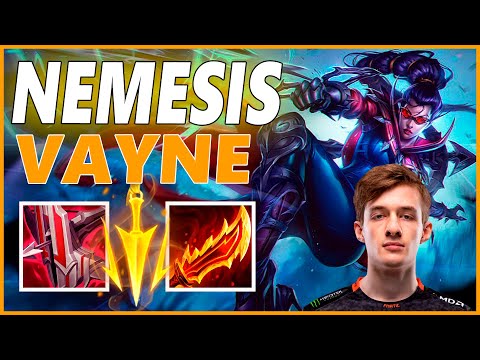 ⚡NEMESIS VAYNE TOP GAMEPLAY⚡SEASON 12 LEAGUE OF LEGENDS