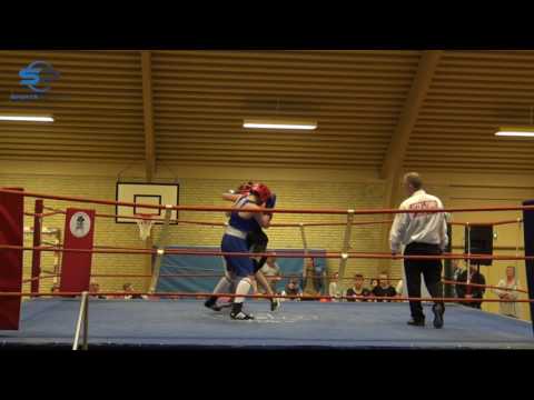 Nationale Begynder Mesterskaber 2017 Søndag   Kamp 23   Frederikke Grønnesby VS Klaudia Lewadny