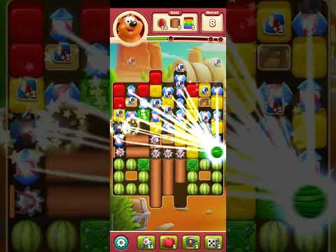 Toon Blast Level 8113 No Bosters