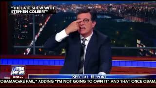 Bret looks back at his joke on Stephen Colbert