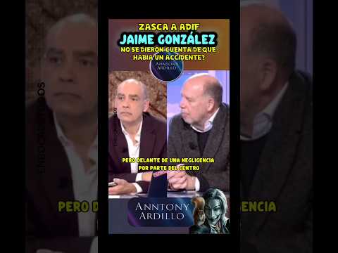 ZASCA A ADIF DE JAIME GONZÁLEZ,  NO SE DIERON CUENTA AL HABLAR CON LA HERIDA QUE HABIA UN ACCIDENTE?