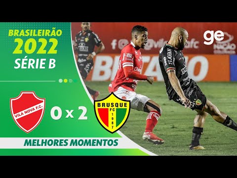 Gols e lances de Vila Nova-GO x Brusque