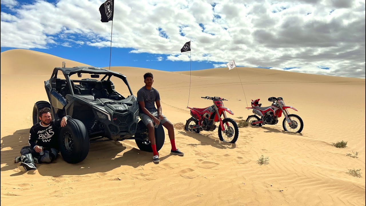 RIPPIN GLAMIS SAND DUNES Before Halloween Weekend Madness 2023 | DIRT BIKE DIARIES EP.190
