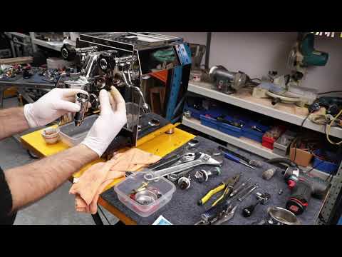 Espresso machine - Service and rebuild an E61 coffee group