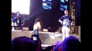 Calibre 50 y niña del publico - El Buen Ejemplo en Obregon Sonora