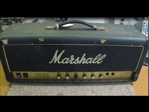 Servicing a Road Worn JCM 800 2204