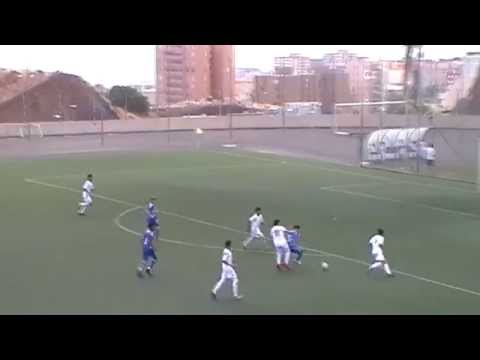 OWEN CARBALLO N.15, CD TENERIFE, TEMPORADA 2014-2015 A.J. UNIÓN LA PAZ A - CADETE B, GRUPO 1