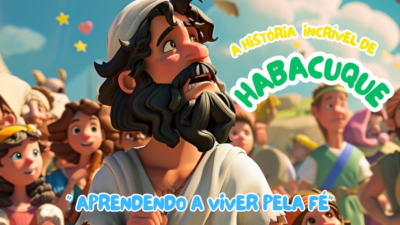 A HISTÓRIA INCRÍVEL DE HABACUQUE | APRENDENDO A VIVER PELA FÉ 📖🌈