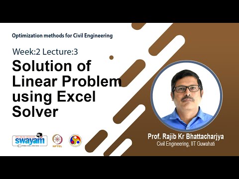 Optimization methods for Civil engineering Intro Video