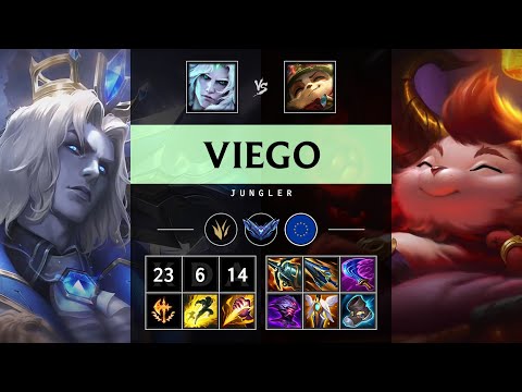 Viego Jungle vs Teemo: Quadra Kill, Godlike - EUW Diamond Patch 14.24