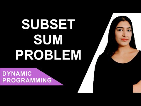 Coding Interview Question Dynamic Programming Subset Sum Problem With Space Optimization