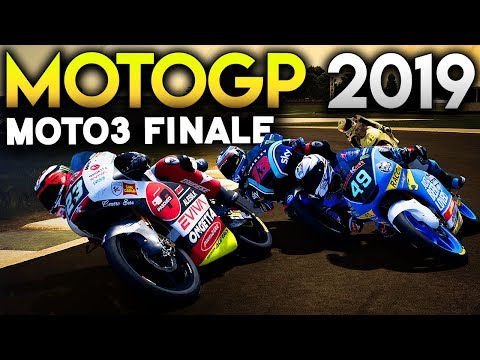 MOTO 3 FINALE! GETTING A MOTO 2 RIDE! | MotoGP 2019 Mod Career Mode Part 9