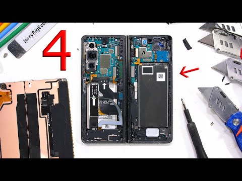 Samsung Z Fold 4 Teardown! – They changed the Hinge?!