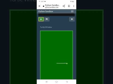 Draw A Parallelogram Using Turtle Module In Python