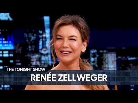 Renée Zellweger Walked Half a Mile in the Rain in Heels to the Oscars | The Tonight Show