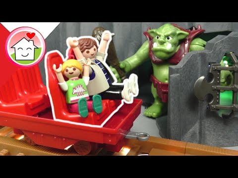 Playmobil po polsku Nawiedzony Zamek – Rodzina Hauser w Pociągu Duchów