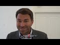 EDDIE HEARN - 'DEONTAY WILDER HAS NO INTEREST IN FIGHTING AJ - THEY WONT EVEN REPLY'