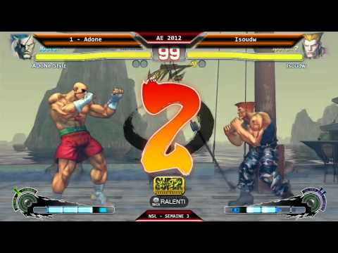 Isoudw x Adone - NSL R03 - SSF4 AE 2012